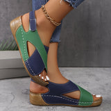 Sandali estivi bicolore: comfort e stile