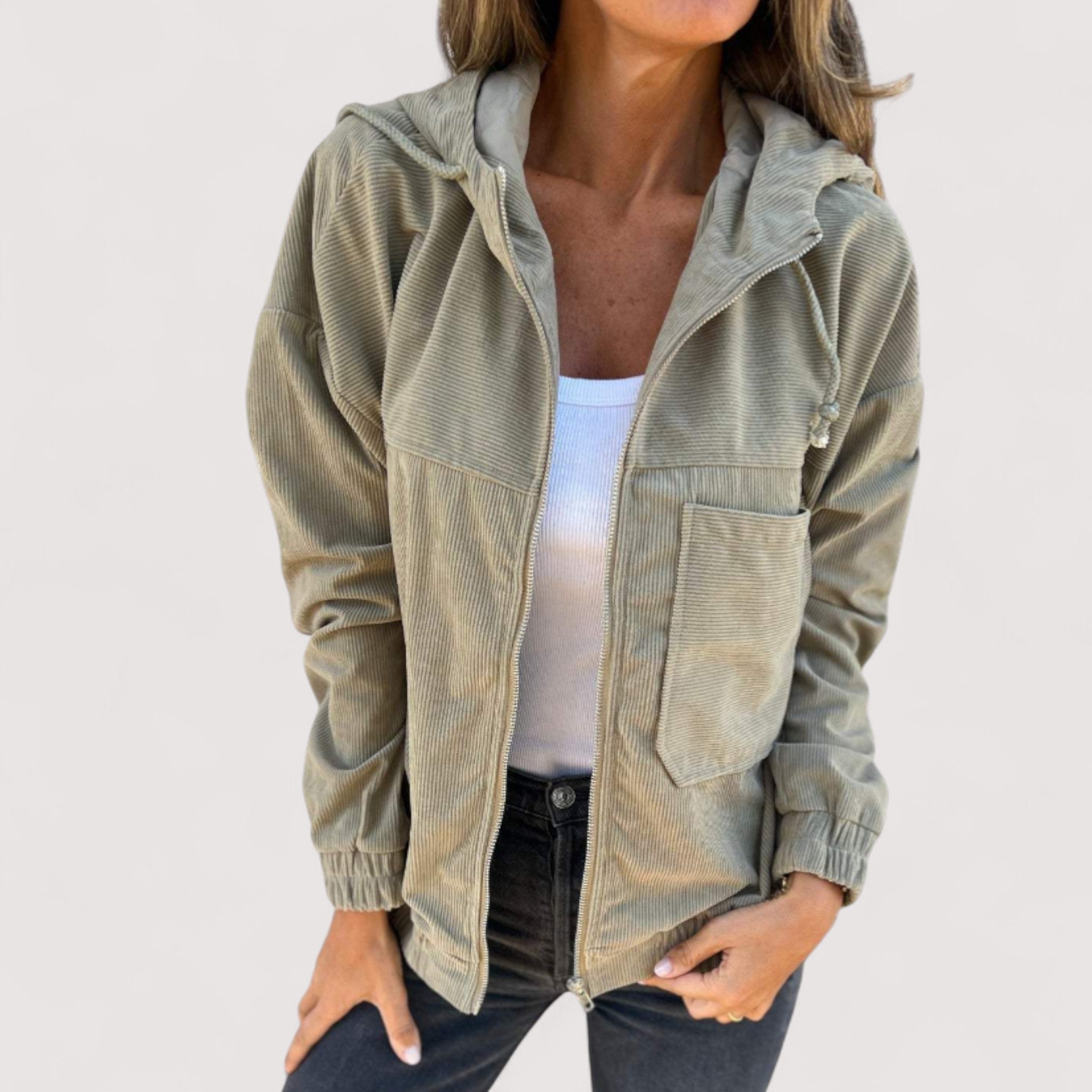 Marta™ | Giacca con cappuccio in corda