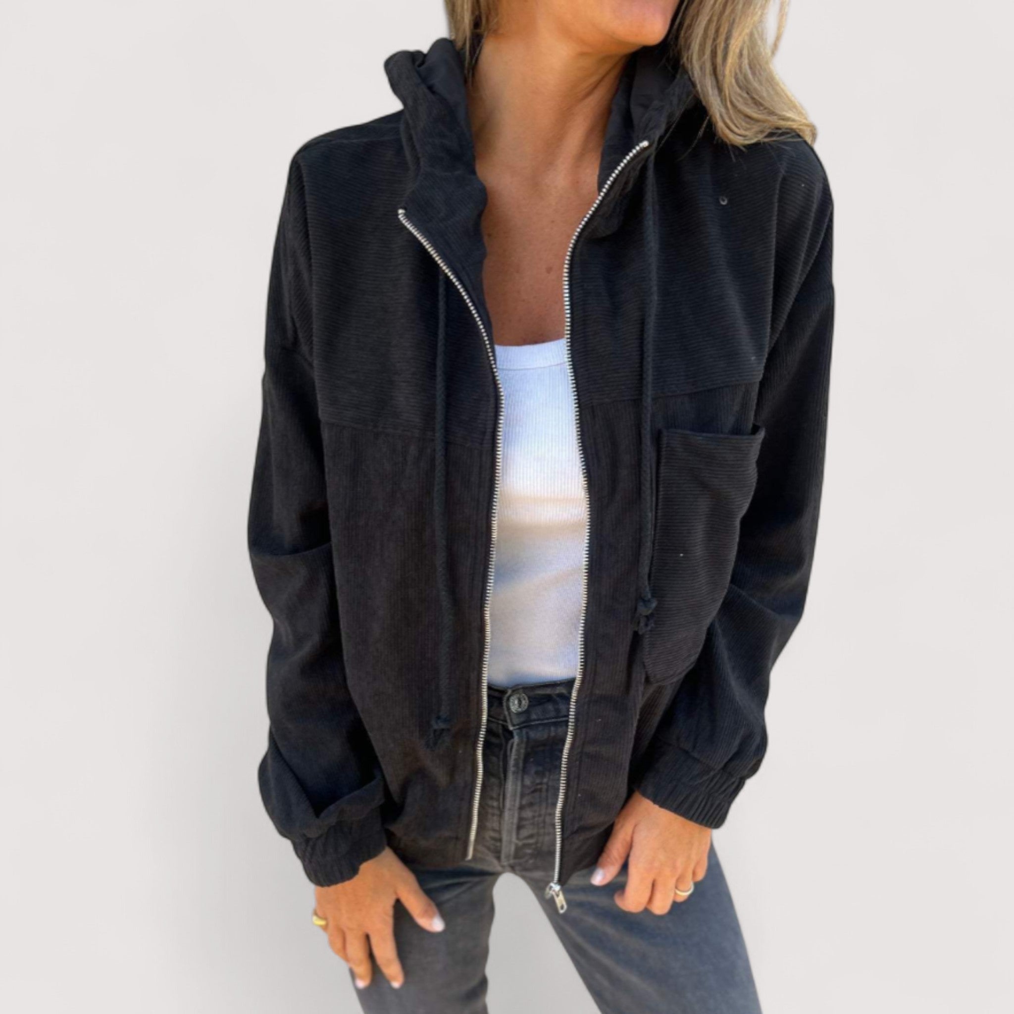 Marta™ | Giacca con cappuccio in corda