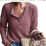 Anna | Top autunnale con scollo a V