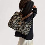 Anouk™ | Borsa da shopping in tela leopardata