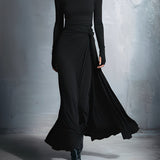 Noemi | Abito maxi con nodo laterale