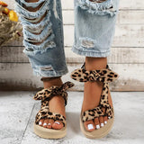 Arya | Sandali Estivi Chic con Stampa Leopardo per un Look alla Moda