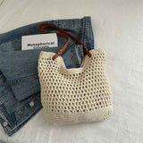 Borsa da spiaggia in tessuto chic di STELLA - Il tuo accessorio estivo perfetto!