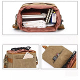 Ryder | Borsa a tracolla per fotocamera DSLR in tela di ispirazione vintage