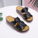 EVELYN | Sandali ortopedici estivi in pelle alla moda con suola antiscivolo per un comfort ottimale