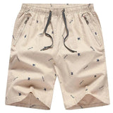 Shorts estivi da uomo - miscela di cotone traspirante - vestibilità rilassata - lunghezza al ginocchio - con cerniere