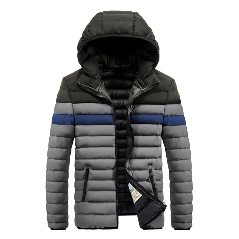 Michele | Giacca invernale da uomo sostenibile, elegante e dalla vestibilità slim