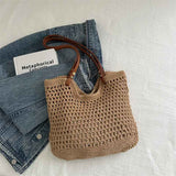 Borsa da spiaggia in tessuto chic di STELLA - Il tuo accessorio estivo perfetto!