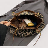 Anouk™ | Borsa da shopping in tela leopardata