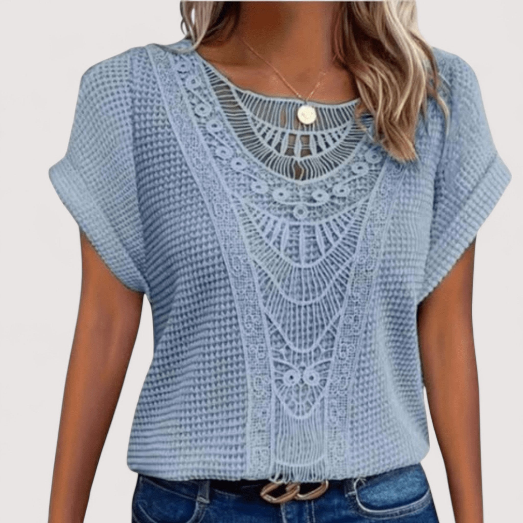 Yvonne™ | Elegante Blusa in Stile Ibiza