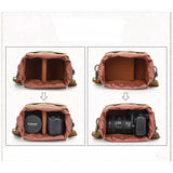 Ryder | Borsa a tracolla per fotocamera DSLR in tela di ispirazione vintage