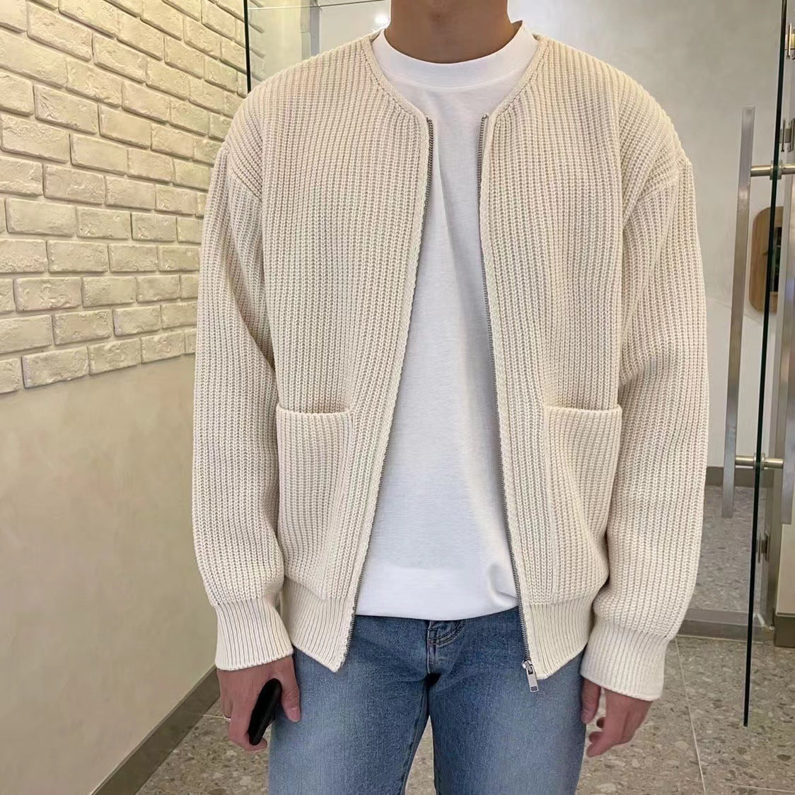 Diego | Cardigan autunnale dal design moderno e alla moda