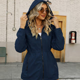 Ella | Giacca hoodie autunnale con stampa floreale alla moda
