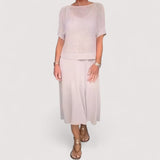 Claudia™ | Abito estivo con top in maglia