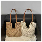 Borsa da spiaggia in tessuto chic di STELLA - Il tuo accessorio estivo perfetto!