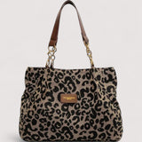 Anouk™ | Borsa da shopping in tela leopardata