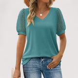 Ilse™ | Top trasparente con scollatura a V