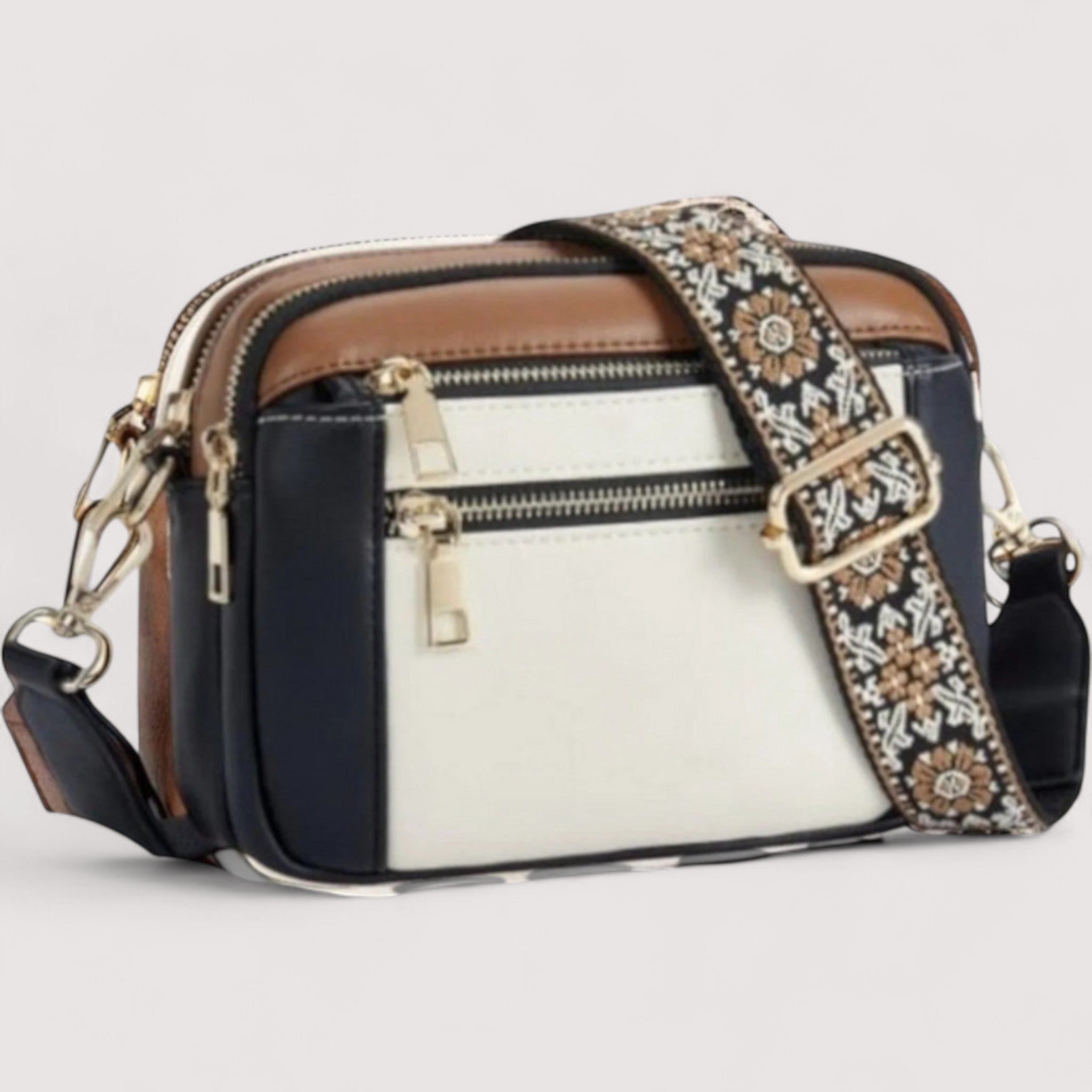 Sabina™ | Elegante borsa a tracolla in pelle