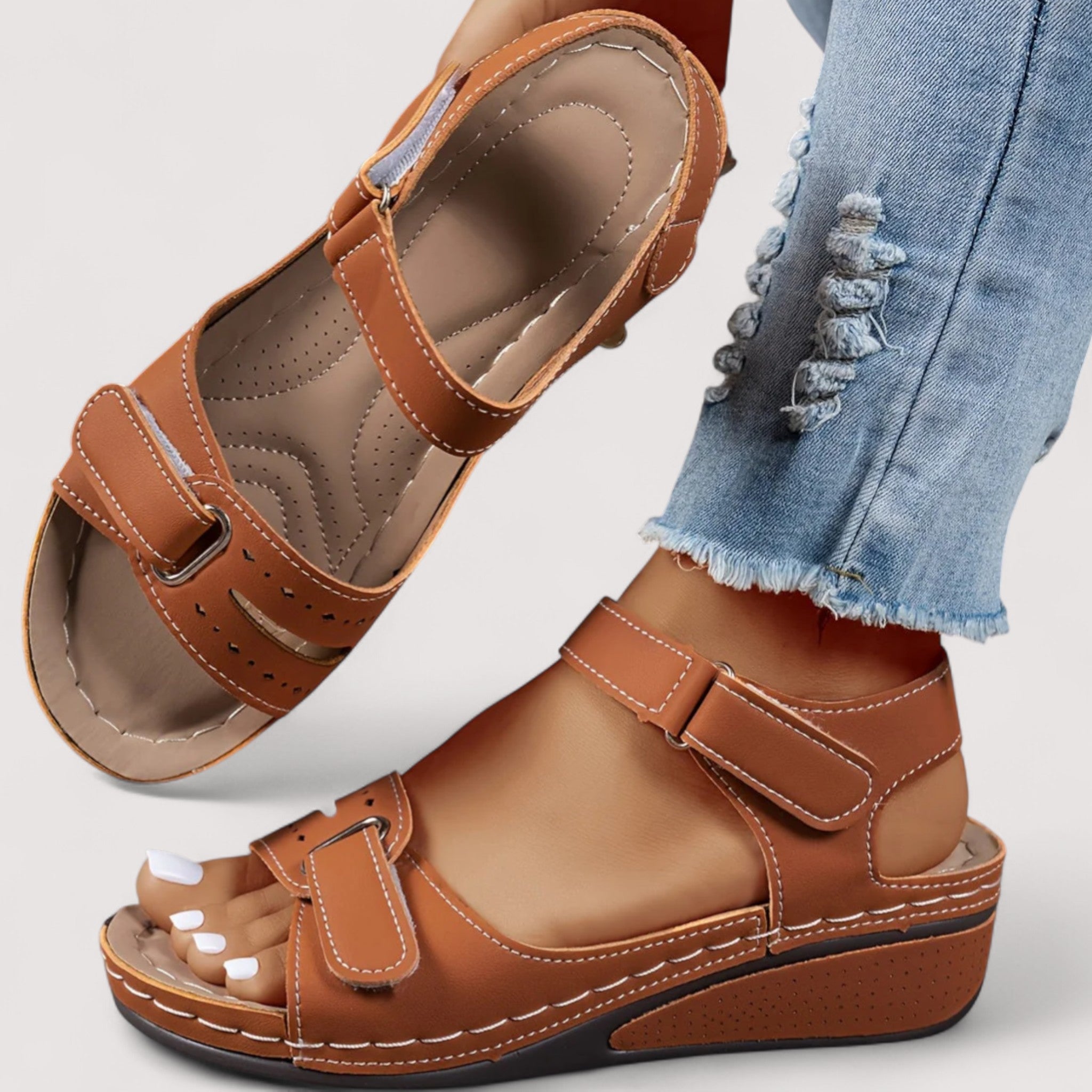 Lea™ | Sandalo ortopedico moderno