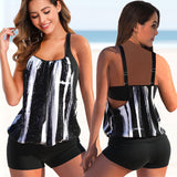ESME | Completo Tankini estivo in due pezzi chic e alla moda