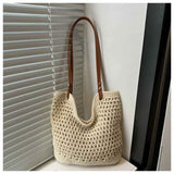 Borsa da spiaggia in tessuto chic di STELLA - Il tuo accessorio estivo perfetto!