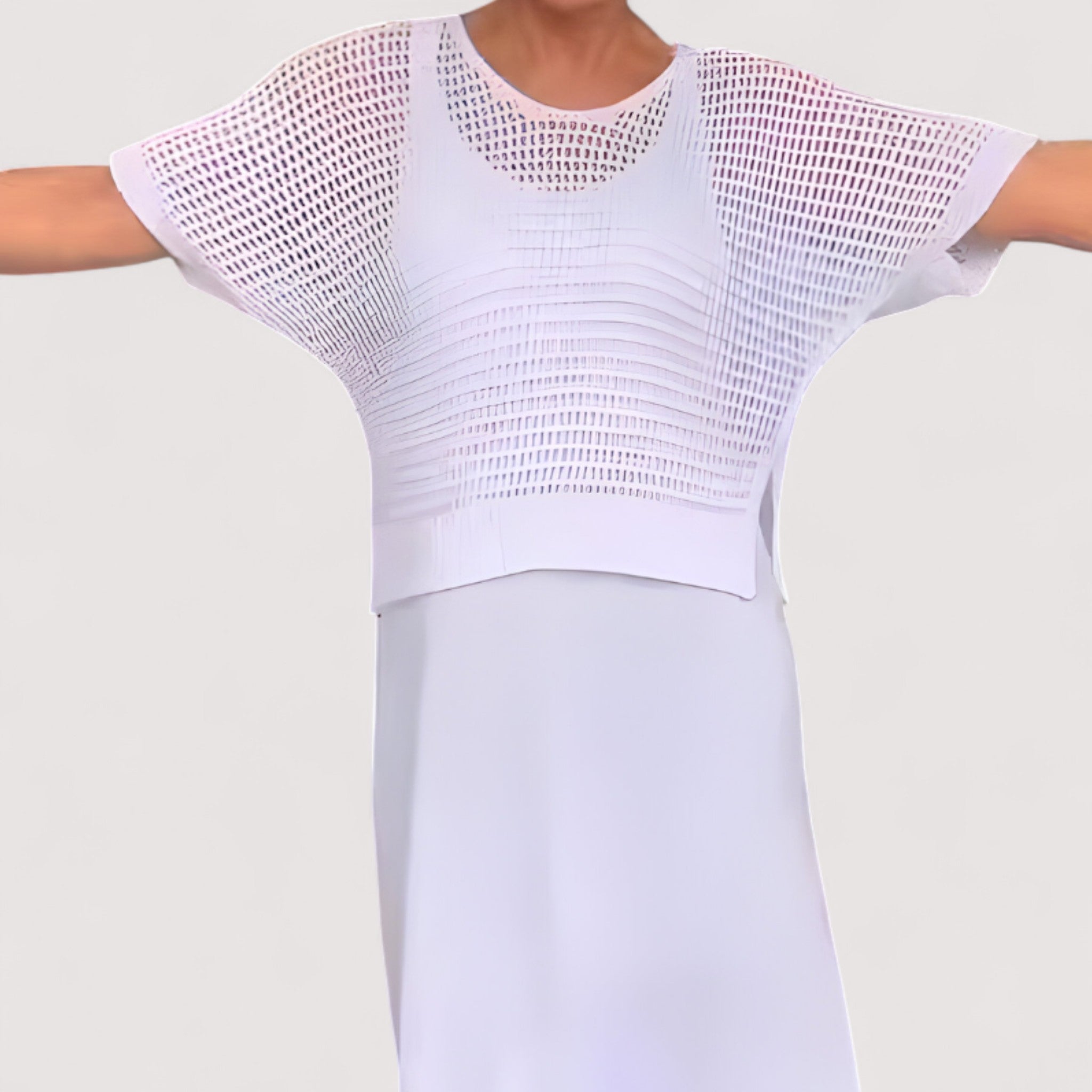 Claudia™ | Abito estivo con top in maglia