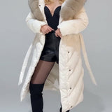 AURELIA | CAPPOTTO LUNGO CON PELLICCIA