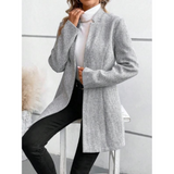 Sylviamin | Blazer lungo invernale da donna | Caldo