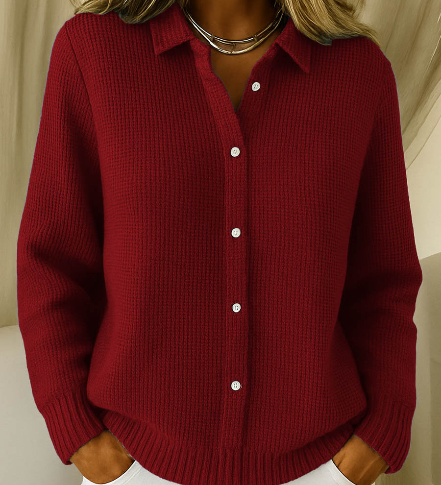 Maeve™ | Cardigan Classico in Maglia con Bottoni