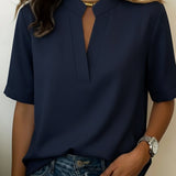 Lunvessa | Camicia a Maniche Corte Relaxed