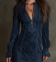 Rachel™ | Mini Abito in Velluto