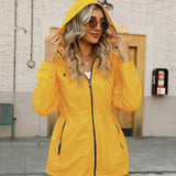 Ella | Giacca hoodie autunnale con stampa floreale alla moda