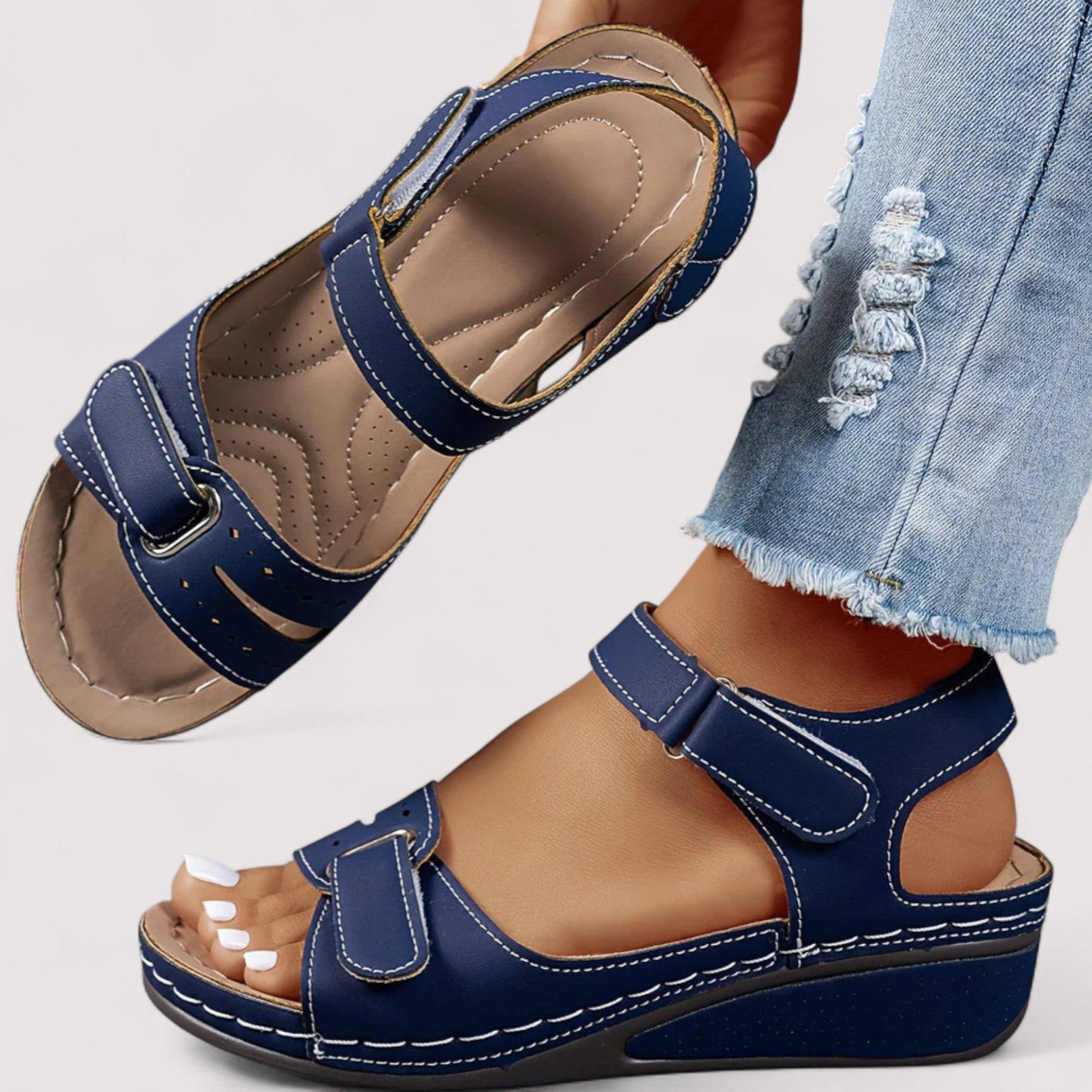 Lea™ | Sandalo ortopedico moderno