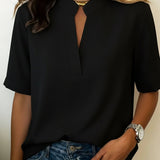 Lunvessa | Camicia a Maniche Corte Relaxed