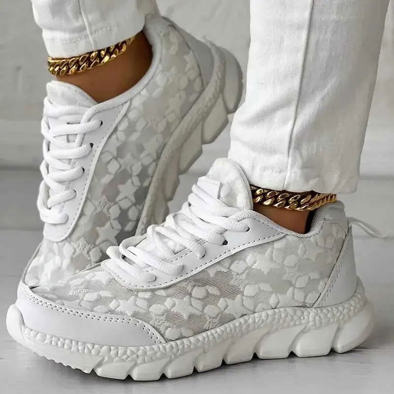 AMARA | Sneakers bianche invernali super morbide di lusso da donna
