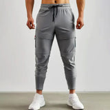 Pantaloni da Jogging Slim Estivi da Uomo con Vita Regolabile