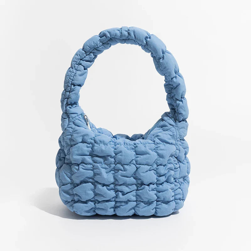 Borsa a tracolla versatile da donna, leggera e portaoggetti in nylon