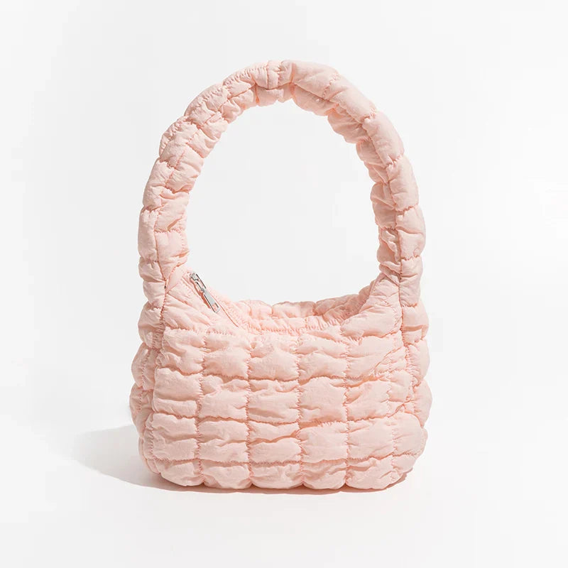 Borsa a tracolla versatile da donna, leggera e portaoggetti in nylon