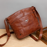 Borsa a tracolla vintage da donna in PU pratica per l'uso quotidiano
