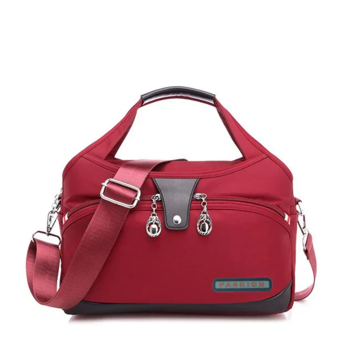 Borsa antifurto chic da donna in elegante misto poliestere