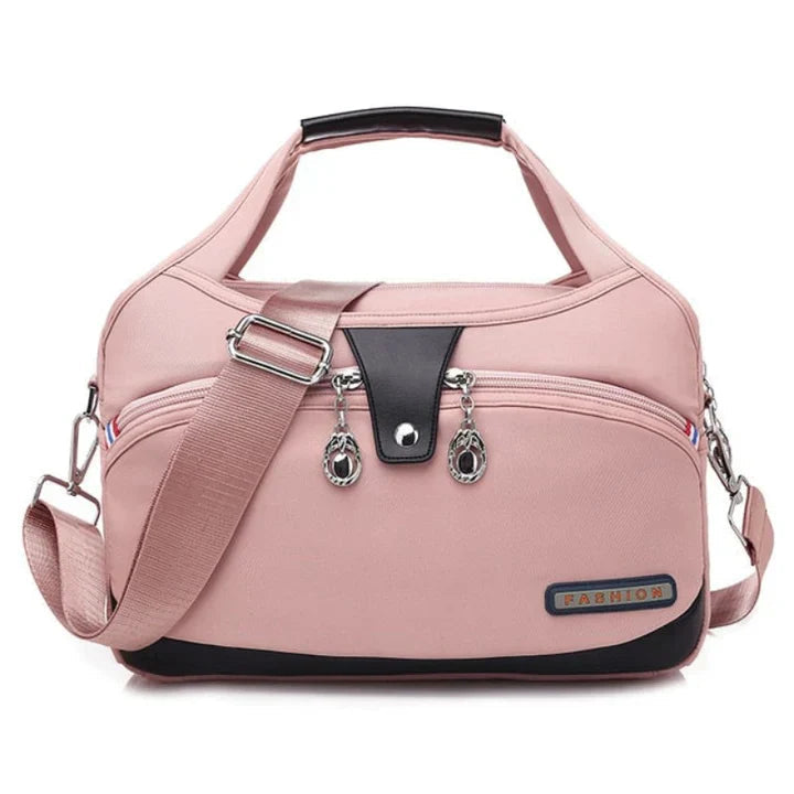 Borsa antifurto chic da donna in elegante misto poliestere