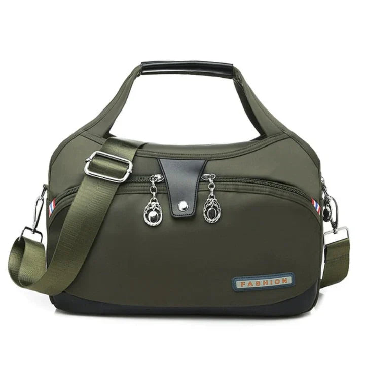Borsa antifurto chic da donna in elegante misto poliestere