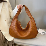 Borsa da donna elegante, intrecciata a mano, funzionale e dal design durevole