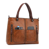 Borsa da donna vintage in tessuto elegante e resistente
