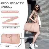 Borsa da viaggio pieghevole ed elegante da donna in pelle PU impermeabile