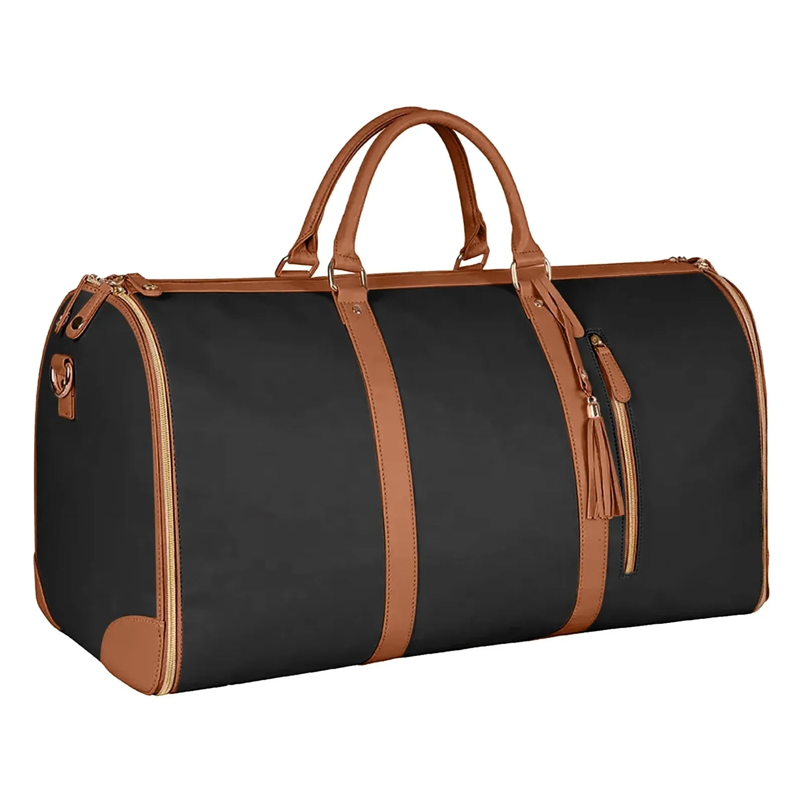 Borsa da viaggio pieghevole ed elegante da donna in pelle PU impermeabile