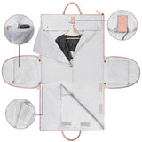 Borsa da viaggio pieghevole ed elegante da donna in pelle PU impermeabile