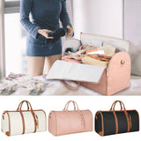 Borsa da viaggio pieghevole ed elegante da donna in pelle PU impermeabile