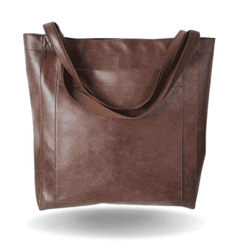 Borsa elegante e resistente da donna in pelle PU ecologica